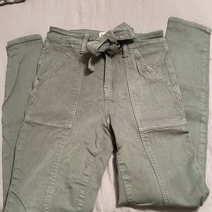 Skinny Utility Pant with Tie